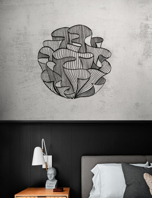 Metal Wall Art | Large Modern Metal Wall Decor - Personalized Housewarming Gift