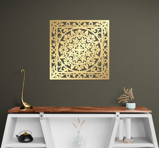 Metal Wall Art - Large Abstract Classic Decor | Modern 3D Powder Coated