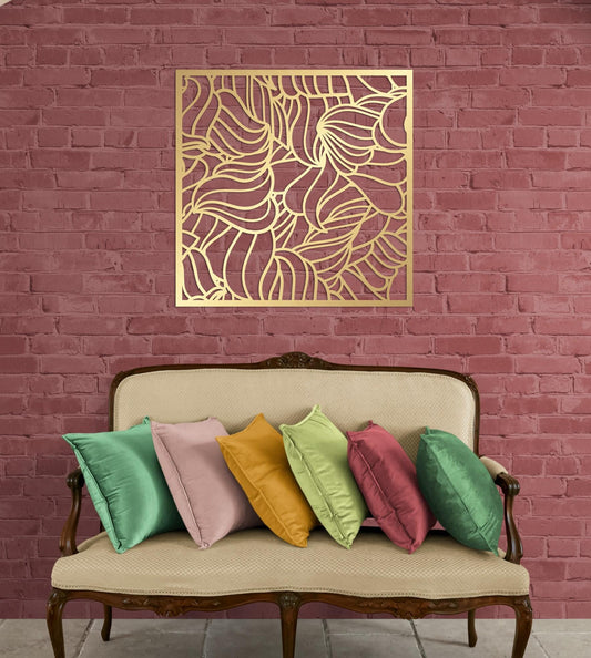 Metal Wall Art - Large Abstract Modern Decor | Personalized Housewarming Gift