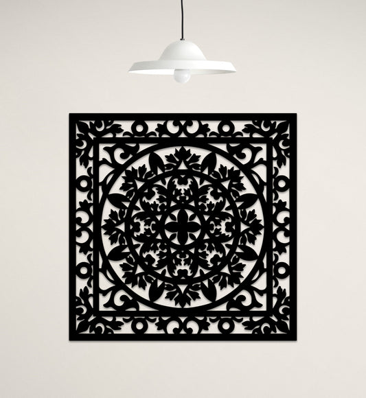 Metal Wall Art - Large Abstract Classic Decor | Modern 3D Powder Coated