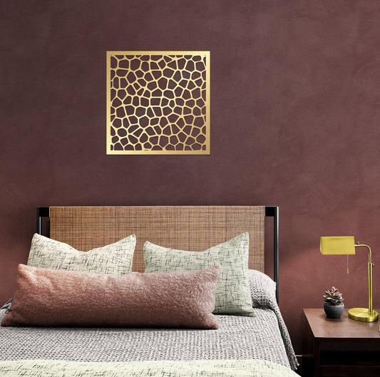 Metal Wall Art - Abstract Large Modern Wall Decor With Powder Coated Finish