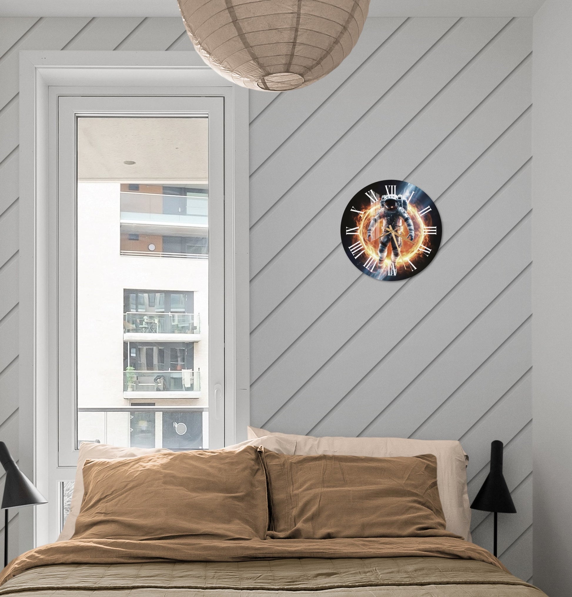 wall clock space