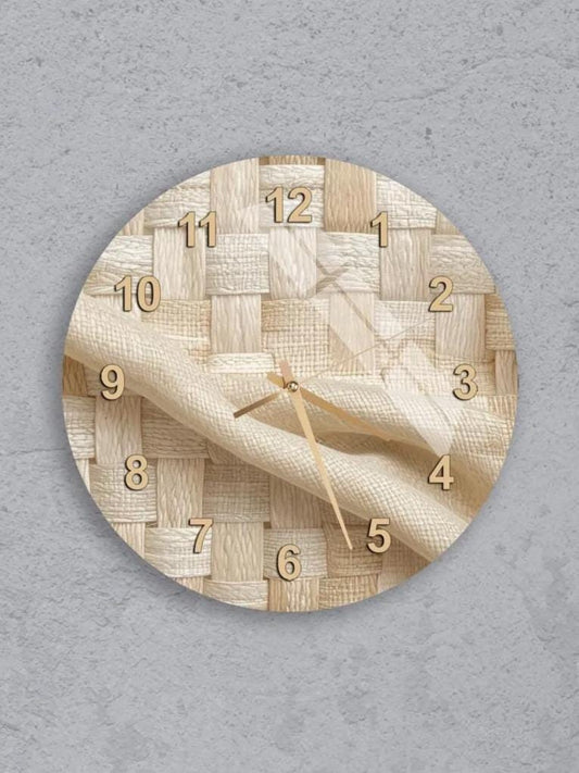 six round clock faces with Roman numerals, arranged in a grid pattern on a gray background.